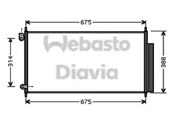 Конденсатор WEBASTO 82D0225556A