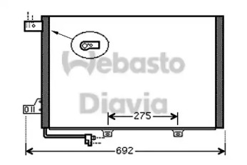 Конденсатор WEBASTO 82D0225563A