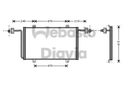 Конденсатор WEBASTO 82D0225576A