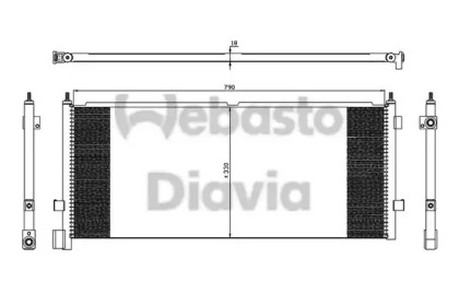 Конденсатор WEBASTO 82D0225579A