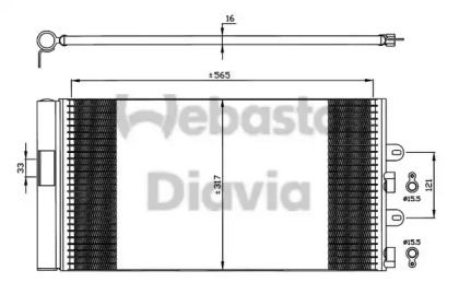 Конденсатор WEBASTO 82D0225594A