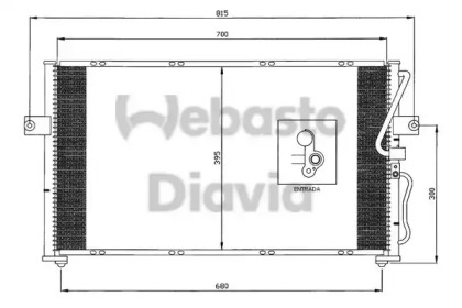 Конденсатор WEBASTO 82D0225608A