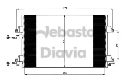 Конденсатор WEBASTO 82D0225639A