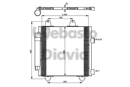 Конденсатор WEBASTO 82D0225643A