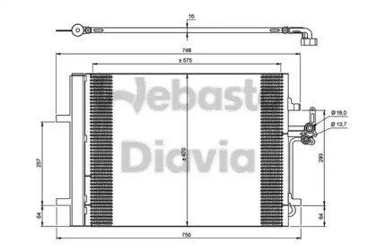 Конденсатор WEBASTO 82D0225670A