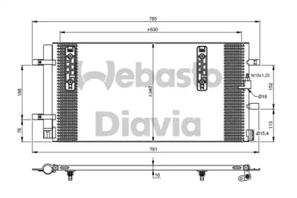 Конденсатор WEBASTO 82D0225671A