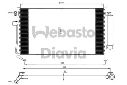 Конденсатор WEBASTO 82D0225705A