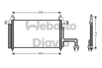 Конденсатор WEBASTO 82D0226107MA