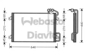 Конденсатор WEBASTO 82D0226115MA