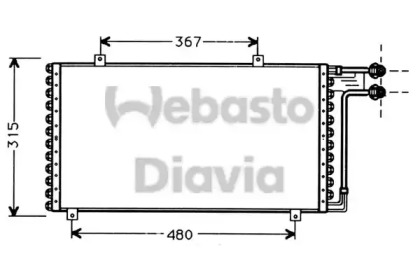 Конденсатор WEBASTO 82D0226173MA