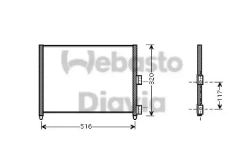 Конденсатор WEBASTO 82D0226178MA