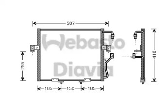 Конденсатор WEBASTO 82D0226206MA