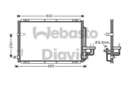 Конденсатор WEBASTO 82D0226228MA