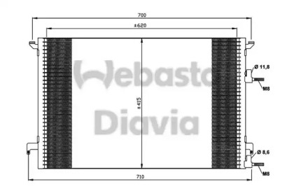 Конденсатор WEBASTO 82D0226241MA