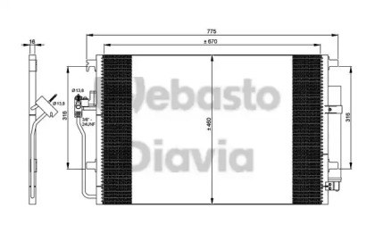 Конденсатор WEBASTO 82D0226243MA