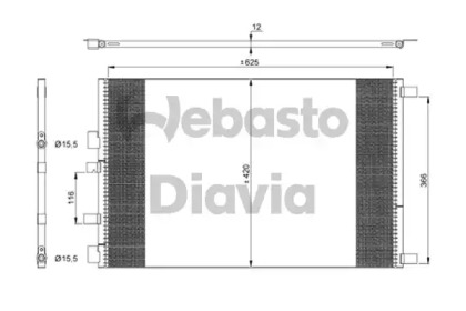 Конденсатор WEBASTO 82D0226266MA