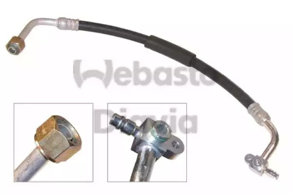 Трубопровод высокого / низкого давления, кондиционер WEBASTO 82D0796002A