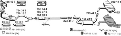 Глушитель ERNST 010493