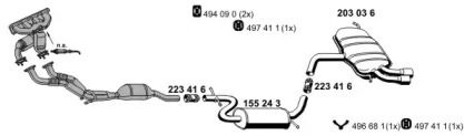 Глушитель ERNST 010523