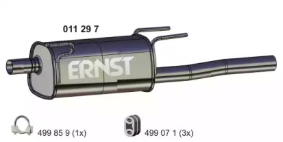 Амортизатор ERNST 011297