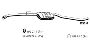 Амортизатор ERNST 024266