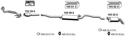 Глушитель ERNST 030304