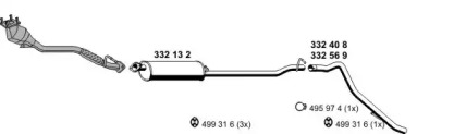 Глушитель ERNST 031349