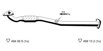 Трубка ERNST 053464