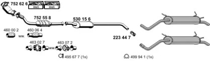 Глушитель ERNST 100384