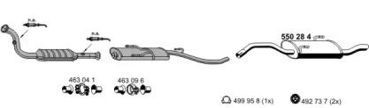 Глушитель ERNST 120123