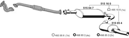 Глушитель ERNST 120155