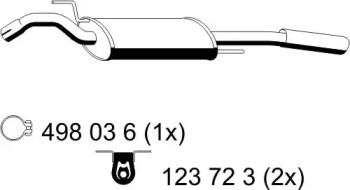 Амортизатор ERNST 133173