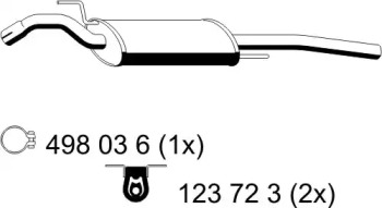 Амортизатор ERNST 133227