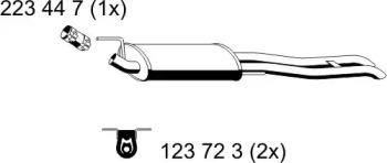 Амортизатор ERNST 142175