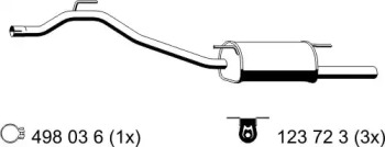 Амортизатор ERNST 176248