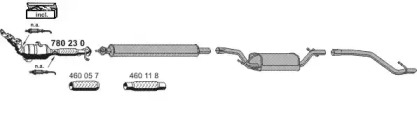 Глушитель ERNST 210162