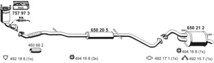 Глушитель ERNST 280007