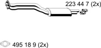 Амортизатор ERNST 284011