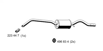 Амортизатор ERNST 350037