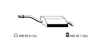 Амортизатор ERNST 352024