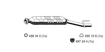 Амортизатор ERNST 363099