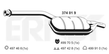 Амортизатор ERNST 374019