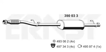 Амортизатор ERNST 390033