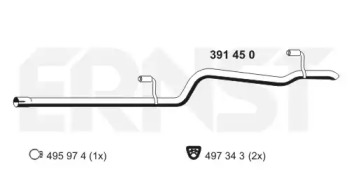 Трубка ERNST 391450