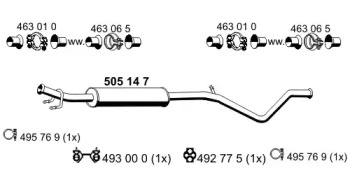 Амортизатор ERNST 505147