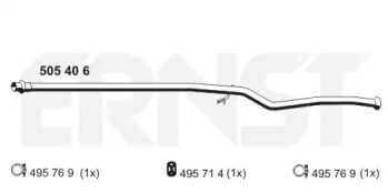 Трубка ERNST 505406