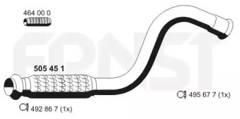 Трубка ERNST 505451