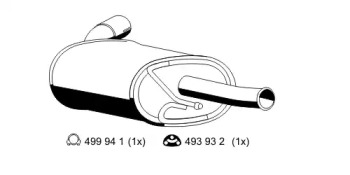 Амортизатор ERNST 515085