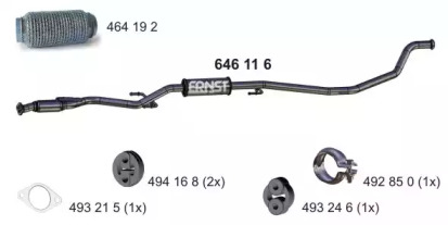 Амортизатор ERNST 646116