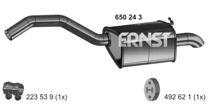 Амортизатор ERNST 650243